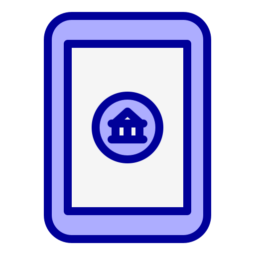 national exchange mobile wallet icon